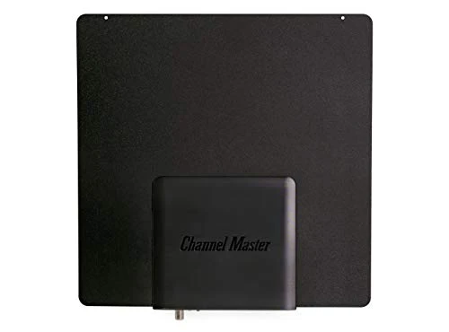 Channel Master SMARTenna+ Amplified Indoor TV Antenna with Active Steering - Reversible Black/White - CM3001HD